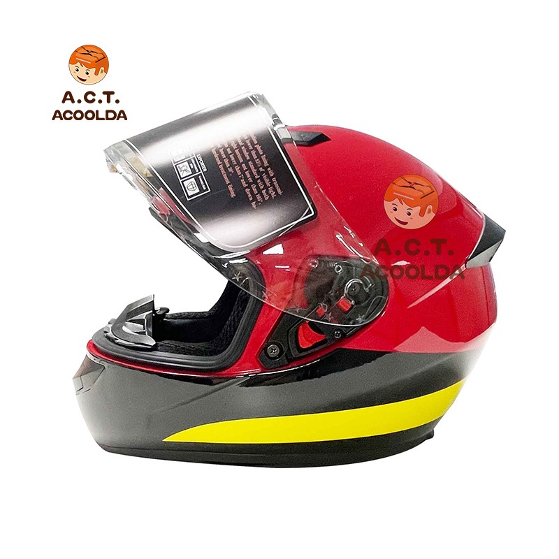 Red Motor Helmet