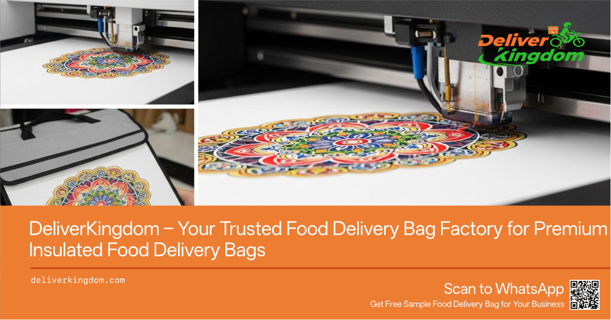 DeliverKingdom: tu fábrica de confianza de bolsas térmicas premium para entrega de comida.
