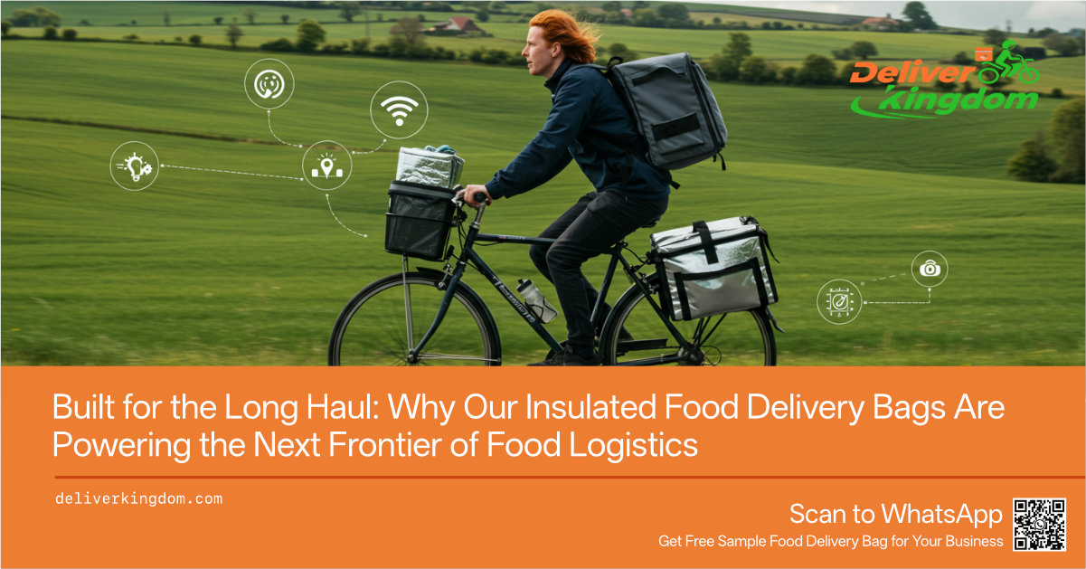 Diseñado para el largo recorrido: Por qué nuestras bolsas térmicas para entrega de alimentos impulsan la próxima frontera de la logística alimentaria