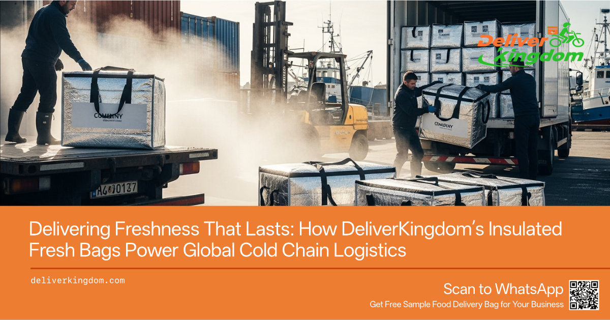 Entrega de frescura duradera: cómo las bolsas térmicas para productos frescos de DeliverKingdom impulsan la logística global de la cadena de frío