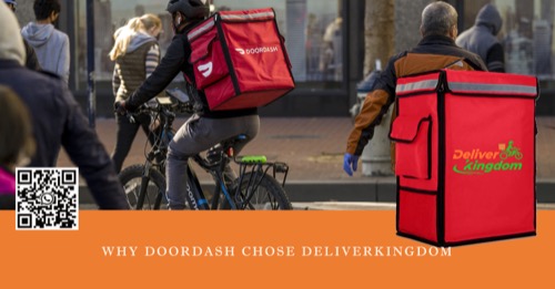 Asociaciones llamativas que mejorarán su experiencia de entrega de alimentos: por qué DoorDash eligió DeliverKingdom