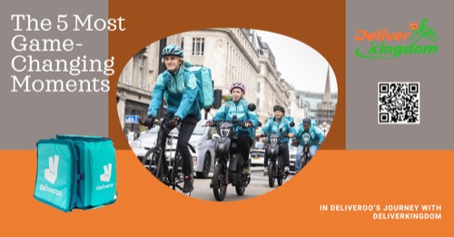 Los 5 momentos más revolucionarios en el viaje de Deliveroo con DeliverKingdom