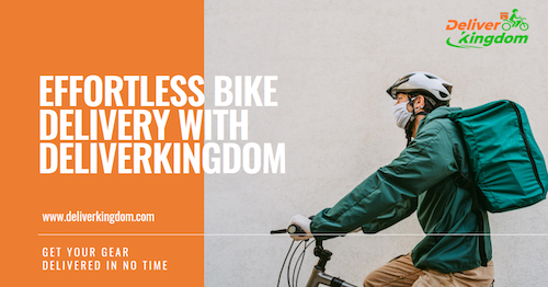 La entrega de bicicletas es fácil: lo último en equipamiento de DeliverKingdom
        
