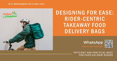Diseño sencillo: bolsas de comida para llevar centradas en el usuario